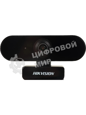 Веб-камера Hikvision DS-U02 1920x1080, 30 кадр/с, USB Type-A, микрофон, автоосвещение, универсальное крепление