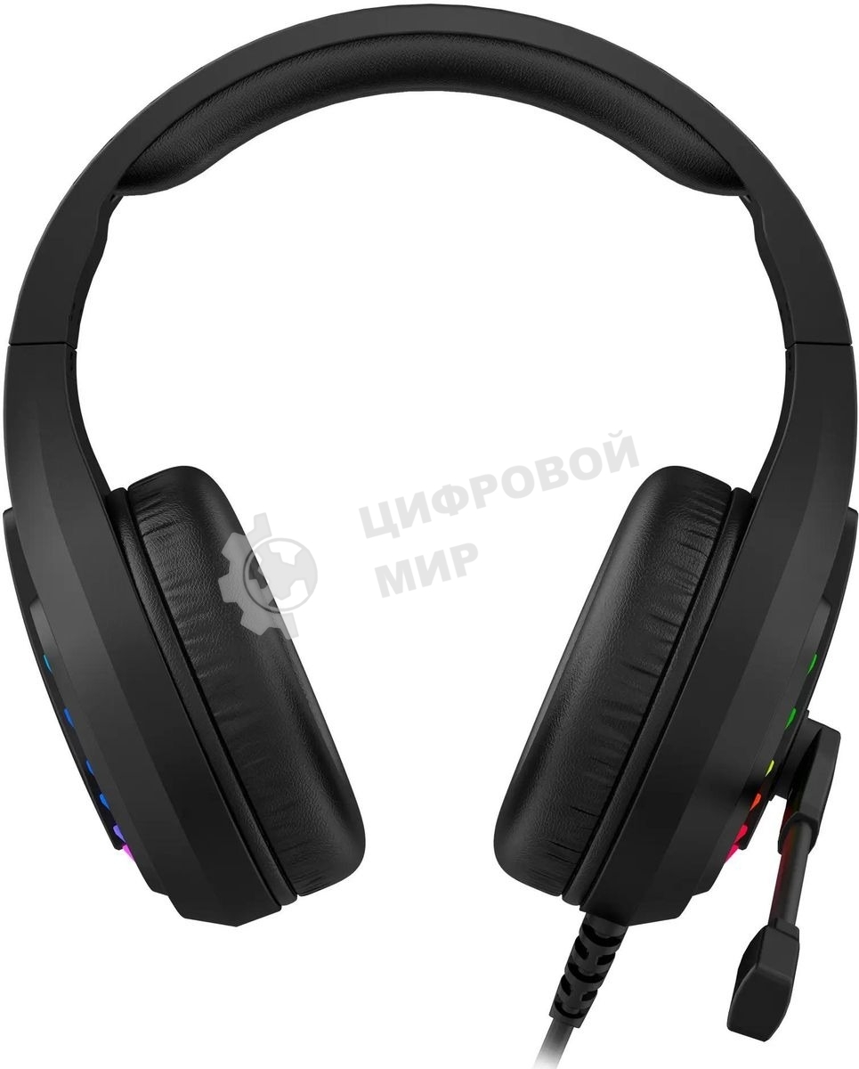 Гарнитура проводная с микрофоном A4Tech Bloody G230 черный 2м накладные USB оголовье (G230)