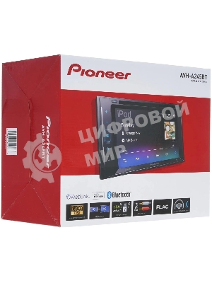 Автомагнитола Pioneer AVH-A245BT, 2 DIN, 6.2