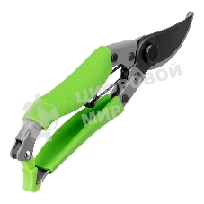 Секатор прямого реза Palisad 200 мм, стальные рукоятки, ПВХ оболочка, BASE