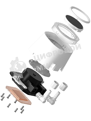 Система жидкостного охлаждения ID-Cooling FX360 LCD PE WHITE (Soc 1851/1700/1200/115X/AM5/AM4, 3x120мм fan, 2450rpm, 34.3 дБ, 350W, PWM 4-pin, Al+Cu) (FX360 LCD P