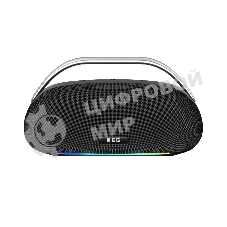 Портативная колонка MEG SSA062BL, 60Вт, Bluetooth 5.3, караоке, сабвуфер, время работы 16ч, черная