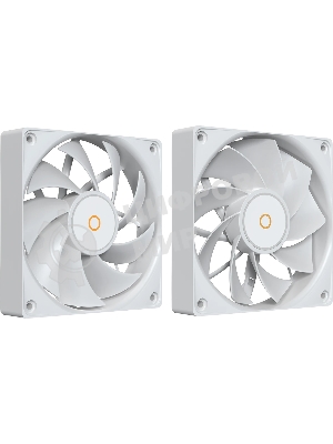 Кулер для процессора CPU Cooler Ocypus Delta A62 EX WH Digital (250W, 4-pin PWM, LED temp., 160mm, Al/Cu, 6x6mm, 2x120mm, 70CFM, 31dBA, 1800RPM, S: 1851/1700/1200/115X, AM5/AM4, white)