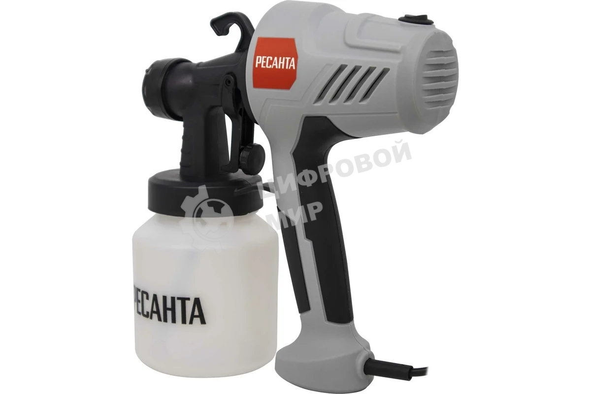 Краскопульт электрический Ресанта ЭКП-400 400Вт бак:800мл 700мл/мин