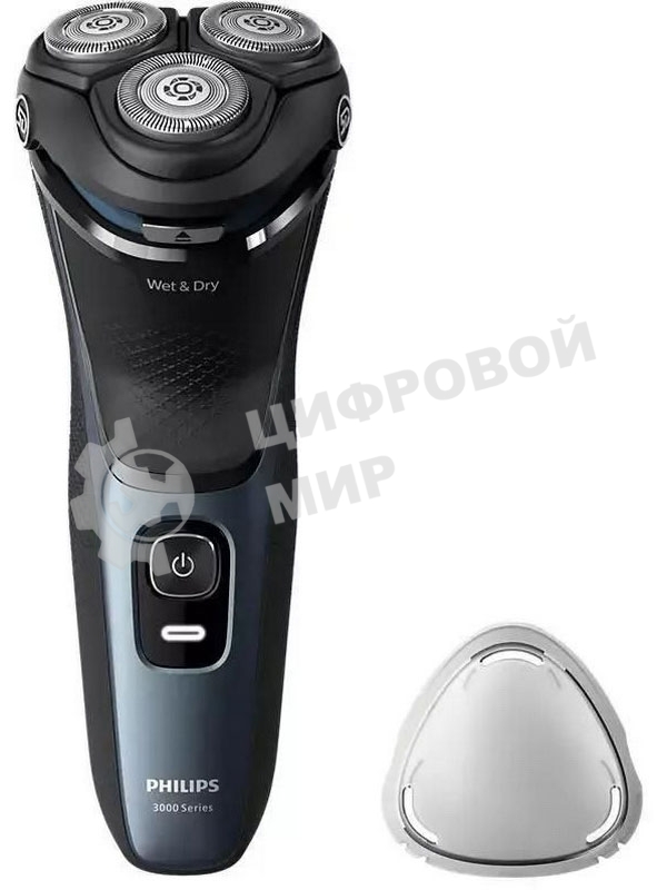 Электробритва Philips S3144/00 черный/синий