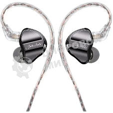 Проводные наушники FiiO JD1 черный, внутриканальные