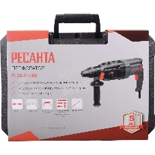 Перфоратор Ресанта П-32-1000К SDS-plus уд.:5.2Дж 1000Вт (кейс в комплекте)