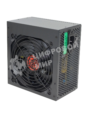 Блок питания Ginzzu CB600, 600Вт, 120мм, черный