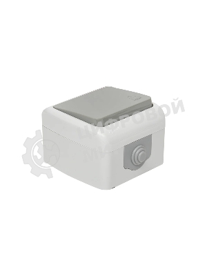 Кнопка звонка EKF EFZ10-026-30-54 1-кл. ОП Мурманск 10А IP54 серая