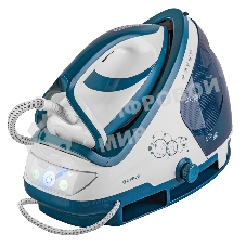 Парогенератор электрический Endever Delta-500, белый/темно-бирюзовый, мощность 3200 Вт, подача пара 170 г/мин, макс. пар удар до 600 г/мин