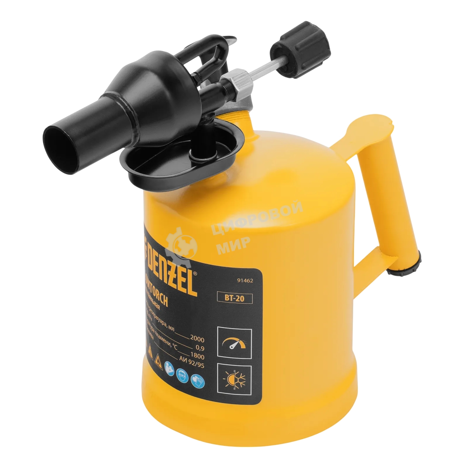 Лампа паяльная Denzel ВТ-20, 2 л