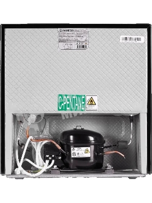 Холодильник Maunfeld MFF50RB черный однокамерный 50л