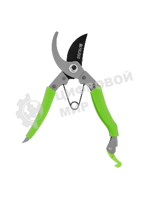 Секатор прямого реза Palisad 200 мм, стальные рукоятки, ПВХ оболочка, BASE