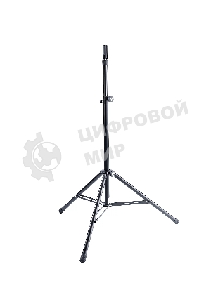 Стойка для акустической системы K&M 21467-000-55 высота от 1370 до 2170 мм, диаметр трубы 35 мм, система Ring Lock для жесткой фиксации АС, материал - алюминий, цвет черный