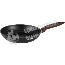 Сковорода Rondell Tierno RDA-1575, 24 см, без крышки, черный