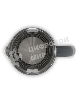 Чайник электрический Hyundai HYK-G4508 1.5л. 1700Вт серый/прозрачный корпус: стекло