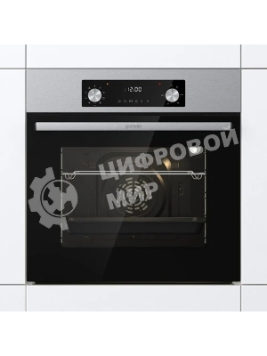 Духовой шкаф электрический Gorenje BO6737E02NX, черный