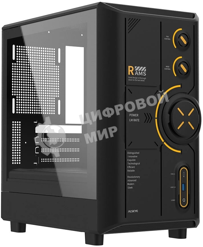 Компьютерный корпус ALSEYE RAMS 2.0 240-B