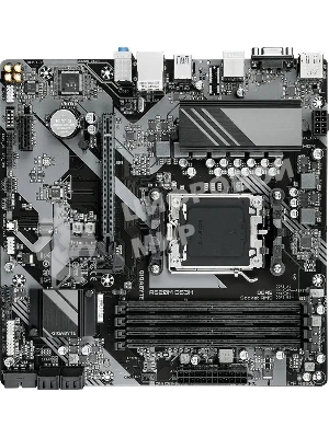 Материнская плата Gigabyte A620M DS3H, mATX, AM5, AMD A620, 4xDDR5, 4xSATA, 1xM.2, 1xPCI-E 4.0 x16, 1xPCI-E x1, 1xHDMI, 1xDP, 1xVGA, 1x 1Gb LAN, 1xUSB 3.2 Gen 1, 4xUSB 2.0, 3x3.5мм, 7.1, ATX
