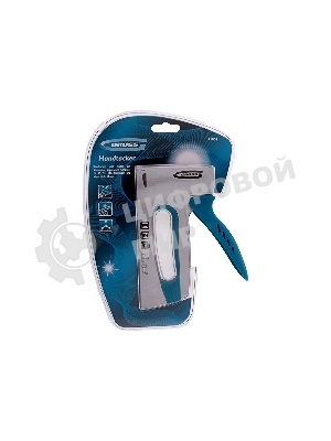 Степлер мебельный GROSS, алюминиевый корпус, тип скобы 13, 53, 300, 6-10 мм 41001