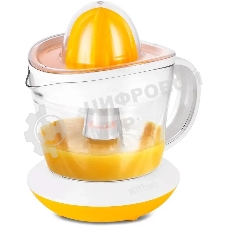 Соковыжималка цитрусовая Kitfort КТ-1148-1 25Вт рез.сок.:700мл. белый/желтый