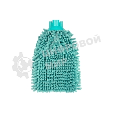 Насадка для швабры Рыжий кот цельная Лапша микрофибра 28 см (310492)