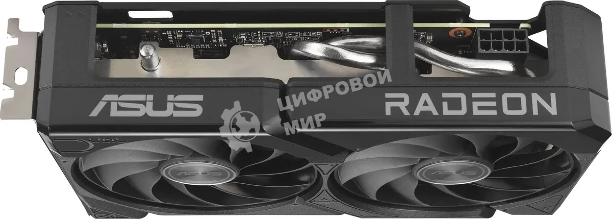Видеокарта Asus PCI-E 5.0 DUAL-RX9060XT-16G AMD Radeon RX 9060XT 16Gb 128bit GDDR6 2550/20000 HDMIx1 DPx2 HDCP Ret