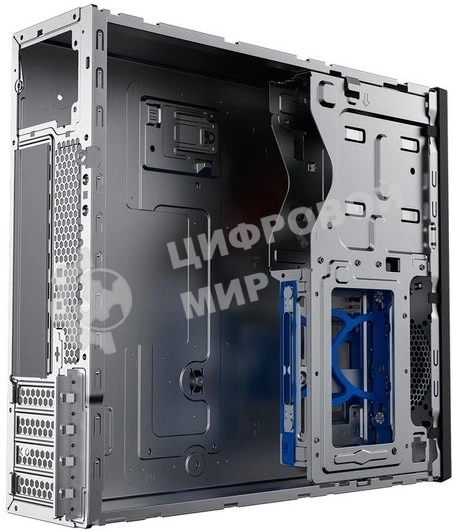 Компьютерный корпус Slim Case Powerman EL555 черный PM-300ATX 2хUSB 3.0+2хUSB 2.0,HD,Audio mATX, miniATX