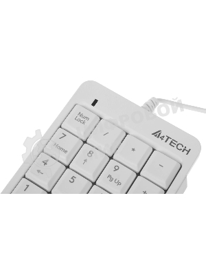 Числовой блок проводной A4Tech Fstyler FK13P, USB, белый