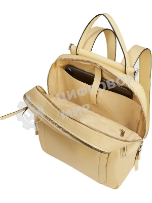 Рюкзак женский Piquadro Lyra CA5566W92T/BE бежевый нейлон/натур.кожа