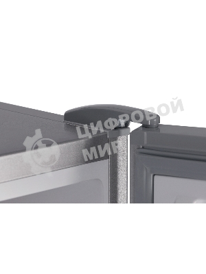 Холодильник Nordfrost NRB 154 S серый матовый двухкамерный 238/115 л морозилка снизу, капельная система