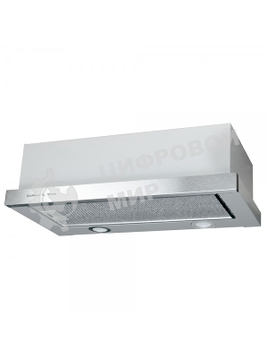 Вытяжка встраиваемая Zigmund & Shtain K 017.6 S серебристый, 60 см, 700 куб. м/ч, 51 дБ