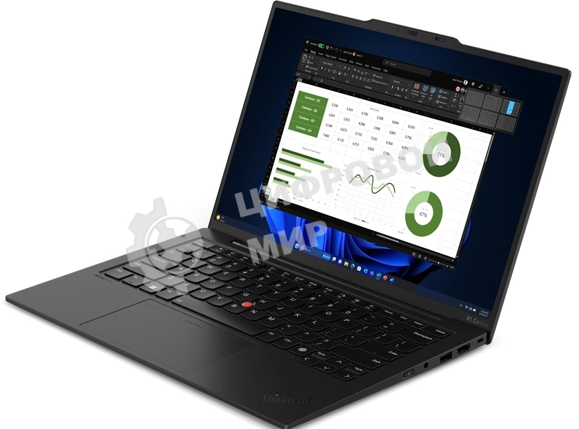 Ноутбук Lenovo ThinkPad X1 Carbon Gen 12 черный 14