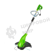 Триммер электрический GREENWORKS GST5033 21217 нижний двигатель 500Вт леска 1.6мм 33см