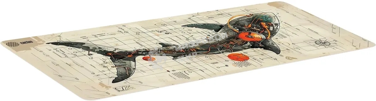 Коврик для мыши Cactus Shark 900x400x4мм (CS-MP-COR03XXL)