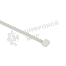 Хомут кабельный 4.8х150 нейл. белый (уп. 100 шт) EKF plc-c-4.8x150