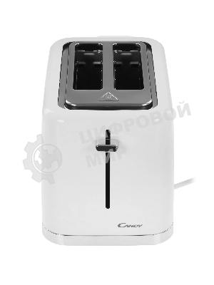 Тостер Candy CT-252 белый, 930 Вт, 2 слота