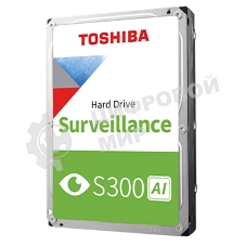 Жесткий диск HDD Toshiba S300 AI 16Tb 7200rpm SATA III 1024Mb 3.5