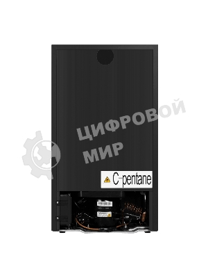 Винный шкаф Maunfeld MFWC-85D28 черный, 80 л, 2 отсека, 28 бут., класс G