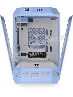 Компьютерный корпус Thermaltake The Tower 300 Hydrangea голубой без БП miniITX 8x120мм 6x140мм 2xUSB 3.0 audio bott PSU