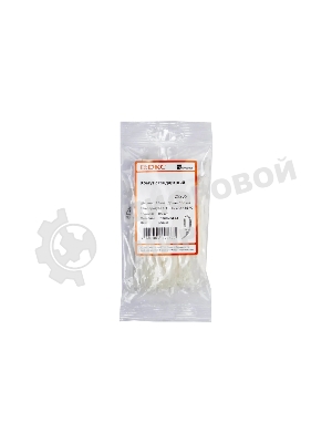 Хомут кабельный DKC 25205SR 2.5х130 полиамид белый (уп. 100 шт)