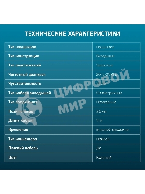 Проводные наушники Oklick HP-S-210 красный, внутриканальные, Jack 3.5 мм