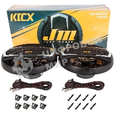 Колонки автомобильные Kicx JM-165 130Вт 89дБ 4Ом 16.5 см (6 1/2 дюйм) (ком.: 2 кол.) коаксиальные трехполосные