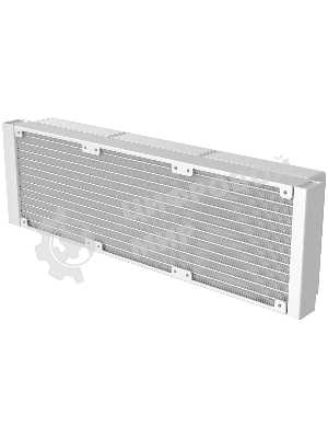 Система жидкостного охлаждения ID-Cooling FX360 LCD PE WHITE (Soc 1851/1700/1200/115X/AM5/AM4, 3x120мм fan, 2450rpm, 34.3 дБ, 350W, PWM 4-pin, Al+Cu) (FX360 LCD P