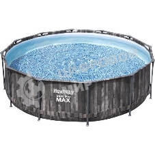 Бассейн каркасный BESTWAY Steel Pro, 427 х 107 см, фильтр-насос, лестница, тент, 5614Z