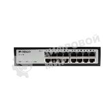 Коммутатор неуправляемый ORIGO OS1216/A1A 16x100Base-TX, корпус металл