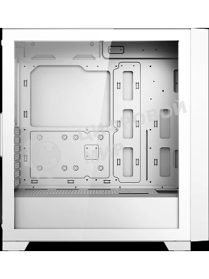 Компьютерный корпус без блока питания Case PCCooler C3D510 WH, Midi-Tower, TG, Mesh, no fans, 2xUSB-A 3.0, E-ATX, ATX, mATX, mITX белый