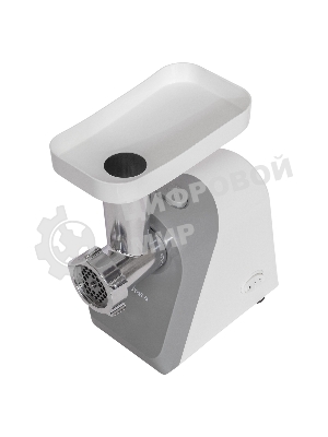 Мясорубка электрическая SUPRA MGS-2099 белый, 1600 Вт, 1.6 кг/мин, реверс, защита от перегрузки, насадки - 1