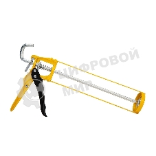 Пистолет для герметика Deli DL2360 Размер: 9 дюймов/230 мм. Сталь А3 + алюминий.