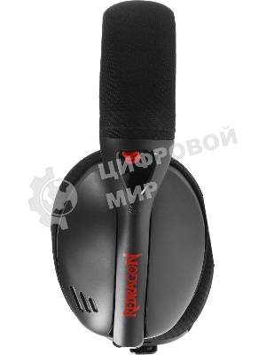 Гарнитура Redragon Ire Pro чёрный, беспроводная + проводная, Bluetooth / USB, до 25 ч